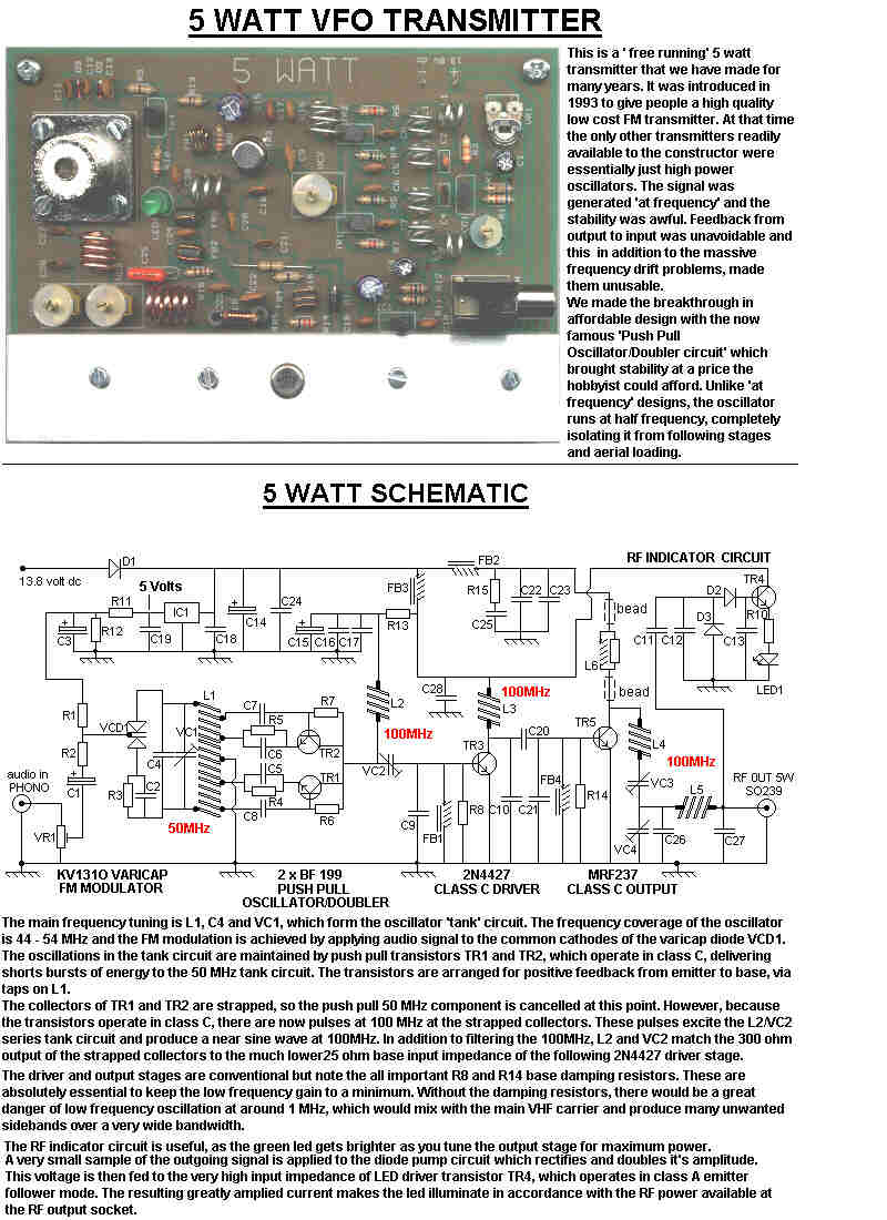 Stable VFO Transmitter Kits are made by NRG, most other makes are rubbish!